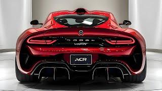 The 2025 Dodge Viper ACR: Performance and Design That Dazzle!