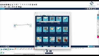 Basic Computer Communication lab in CISCO Packet tracer. | Packet Tracer lab