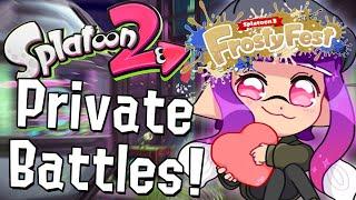 FROSTYFEST HYPE!! Splatoon 2 Splatfest Battles :)