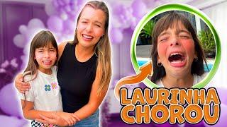 RECEBI A MAIOR SURPRESA DA MINHA VIDA! LAURINHA CHOROU EMOCIONADA!