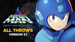 Mega Man Robot Master Mayhem - All Throws