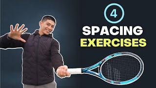 4 key tennis drills for perfecting your spacing #tennis