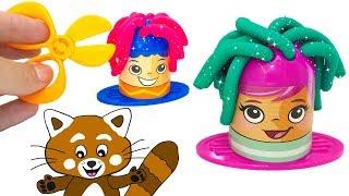 En rolig barnfilm på svenska med Pukkins den röda pandan