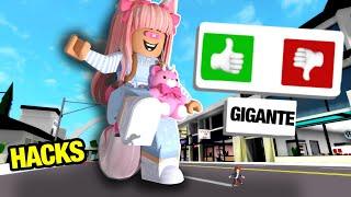 Probando HACKS de Tiktok en Roblox Brookhaven/Roblox