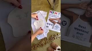 Baby's First Christmas DIY Onsie with NuFun Activities