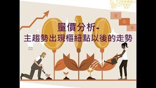 量價分析-主趨勢出現樞紐點以後的走勢