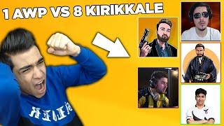 HALİL ÖRENLER 1 VS 5 !! RAİNLOX MUHAMMET YT GROWE MEGASOUND STRON - ZULA