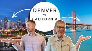 Cost of Living in Denver Colorado v California