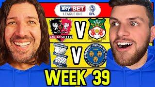 LEAGUE 1 WEEK 39 PREDICTIONS
