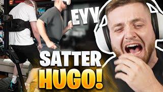 Was macht PAPAPLATTE da mit MIR?! - Satter Hugo REAKTION | Trymacs Stream Highlights