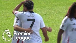 Raul Jimenez tucks away Fulham's opener against West Ham | Premier League | NBC Sports