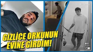 ORKUN IŞITMAK'IN EVİNDE GİZLİCE KALIP KORKUTTUM! (KILIÇLA GELDİ)@orkunisitmak