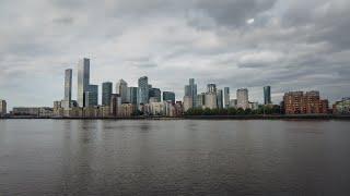 Surrey quays to stave hill park | view of Canary Wharf and almost got lost 