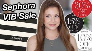 SEPHORA VIB SALE Is Almost Here! These are the products I recommend picking up!