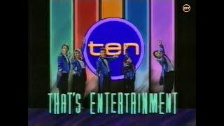 Ten Network Australia TV Promo 1991 - That's Entertainment