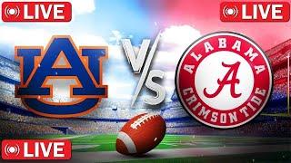 Alabama vs Auburn LIVE 11/30/2024 | NCAAF Week 14 LIVE | College Football LIVE