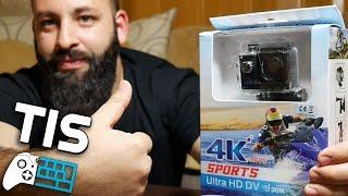 2.0" LCD 4K Action Camera 4X Zoom - Unboxing & Review (Greek) - TOMTOP