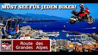 Alpentour 2022 #3 - Route des grandes Alpes + Côte d'Azur - BMW S1000XR - Col de la Bonette