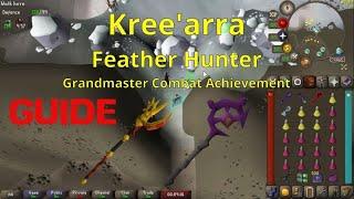 OSRS - Kree'arra Feather Hunter Guide: Grandmaster Combat Achievement - Tumeken's Shadow Mage Method