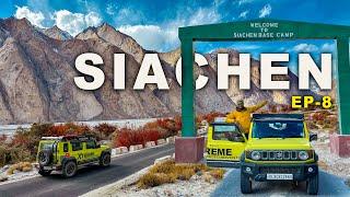 XTREME WINTER LADAKH 2023 स्वर्ग देख लिया आज तो  SIACHEN Journey ON JIMNY | Ep-8