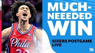 Maxey, McCain power Sixers to much-needed win over the Nets | Sixers Postgame Live