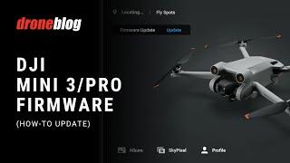 DJI Mini 3/Mini 3 Pro: How-to Update Firmware