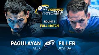 PAGULAYAN vs FILLER ▸ 2024 WPA PREDATOR WORLD CHAMPIONSHIP MEN'S 10-BALL