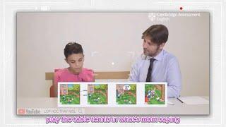 MOVERS SPEAKING TEST - Cambridge English A1 Movers - Giorgia (with SUBTITLES)