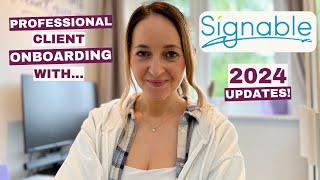 How to Setup and Use Signable for your Therapy Practice 2024 Updates Explained