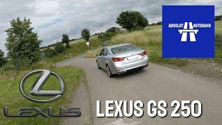 Lexus GS 250 Luxury Line Top Speed Test Drive on Autobahn | Absolut Autobahn