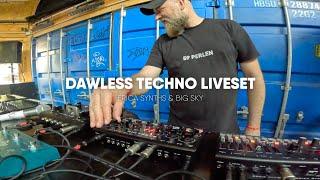 Dawless Techno Liveset | Erica Synths Bassline, LXR-02, Zen Delay | 59 Perlen