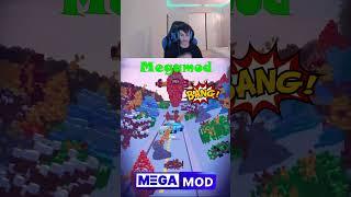 Megamod vs Minecraft: dive into a new world #minecraft  #shorts  #megamod