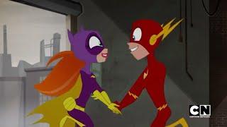 Barbara Gordon and Barry Allen Moments | DC Superhero Girls