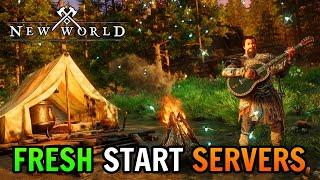 New World Fresh Start Servers