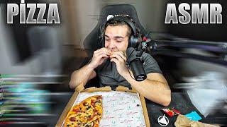 Ebonivon - ASMR Tadında Pizza Yeme Yayını (Geğirmeli)