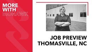 Job Preview: Cutting and Milling Operator (Thomasville, NC)