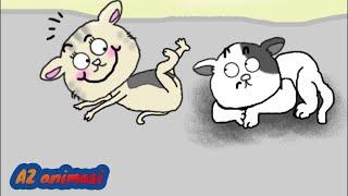 mating cat | funny cartoon