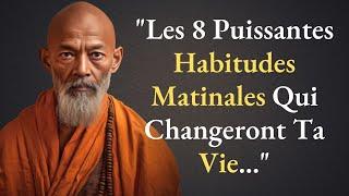 Les 8 incroyables habitudes matinales qui changeront ta vie | Paroles de sages