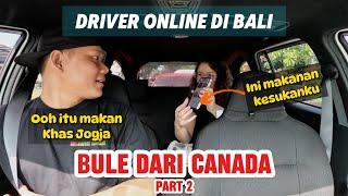 DRIVER GRABCAR DI BALI SAMA BULE CANADA‼️ BUAH DAN MAKANAN FAVORIT KITA SAMA #bali #grabcar #gocar