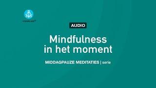 Middagpauze Meditatie: Mindfulness in het moment