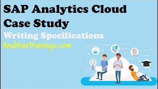 SAP Analytics Cloud Real Time Scenario Case Study | SAP Analytics Cloud  Case Study