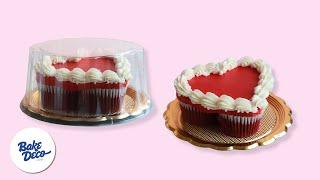 Heart Cupcake-Cake Hack