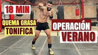 Cardio HIIT Operación Verano (18 MIN) Rutina Para Quemar Grasa y Fortalecer Tu Cuerpo