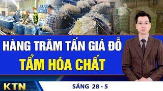 SÁNG 28/5: Nghệ An bắt giữ gần 500.000 sản phẩm giả; Nông dân Pháp chạy máy kéo đến Paris biểu tình