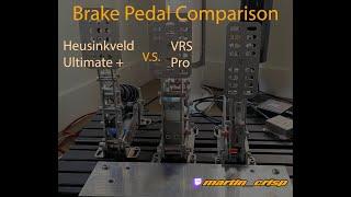 HE Ultimate+ brake  V.S. VRS Brake pedal Review - Take 2