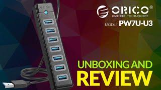 Orico 7-Port USB 3.0 Hub! Unboxing and Review | Transform Your Setup