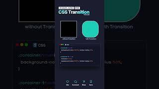 CSS Transition Explain #codewith_muhilan #css #coding #transition