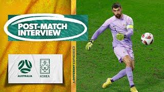 Maty Ryan: It was a painful defeat | Interview | Australia v Korea Republic