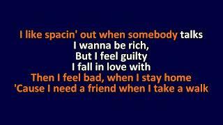 Weezer - All My Favorite Songs - Karaoke Instrumental Lyrics - ObsKure
