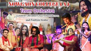 youth fastival 2023#folk orchestra 2nd prize#nagaon college#composition and direction bitupan saikia